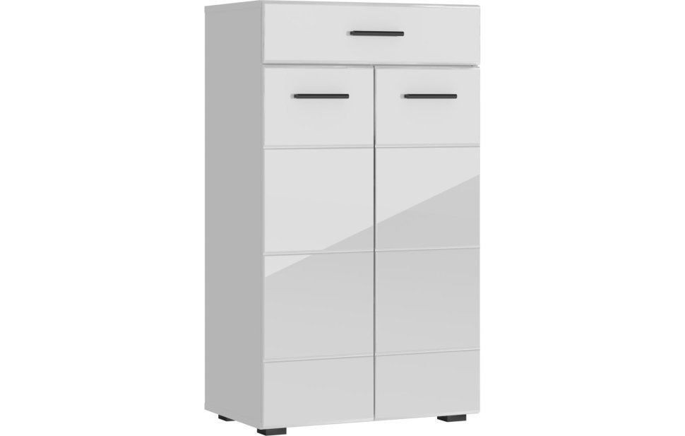 GLOSS комод КМВ-60 Белый/Белый глянец 73374543