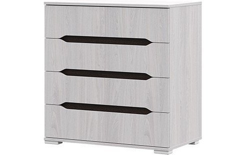 Комод 4 ящика Валенсия КМ 011 (800х830х445) дуб анкор