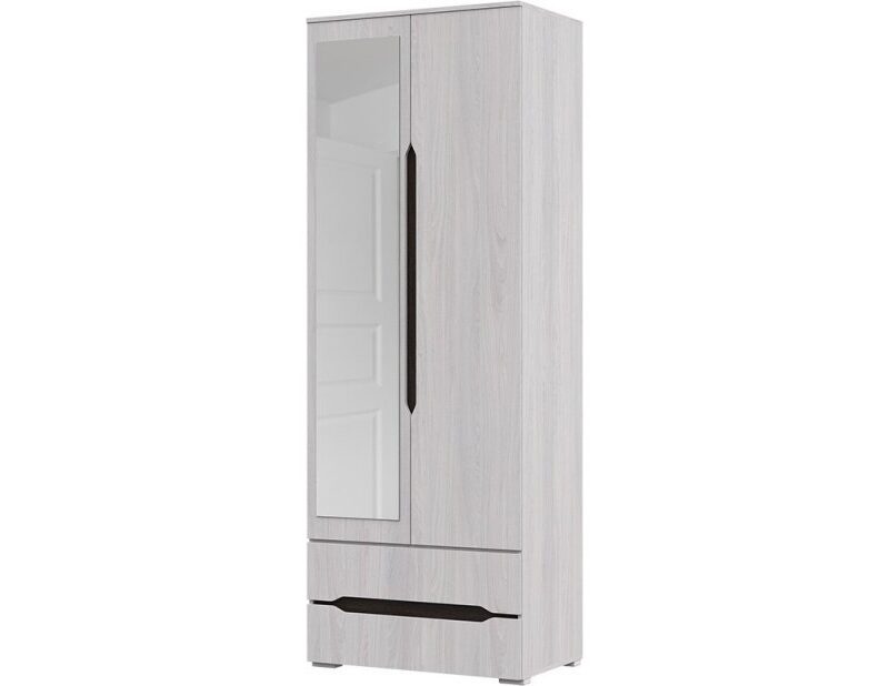 Шкаф 2х створчатый с ящиками Валенсия ШК 011 (800х2200х500) дуб анкор