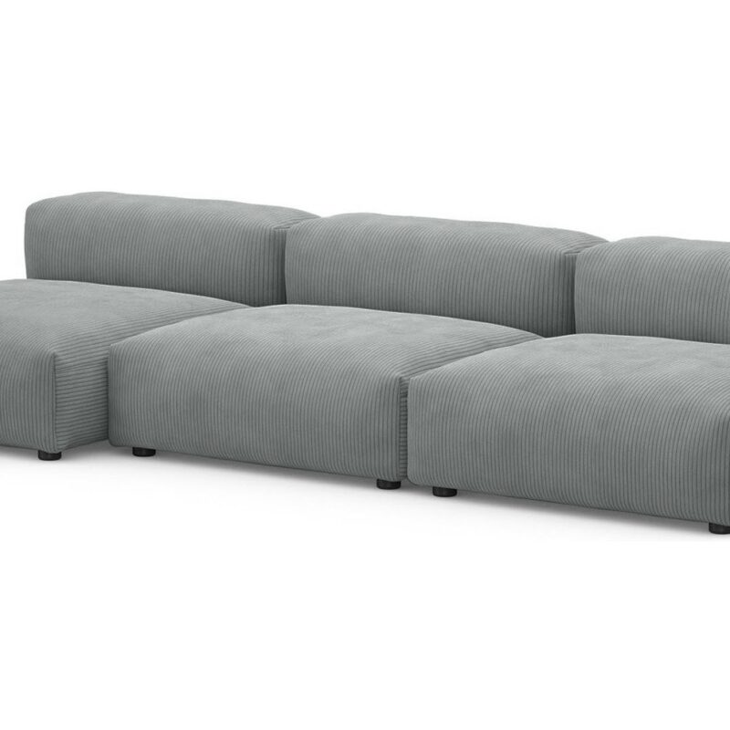 Диван с оттоманкой Фиджи (малый) Cilium Steel
