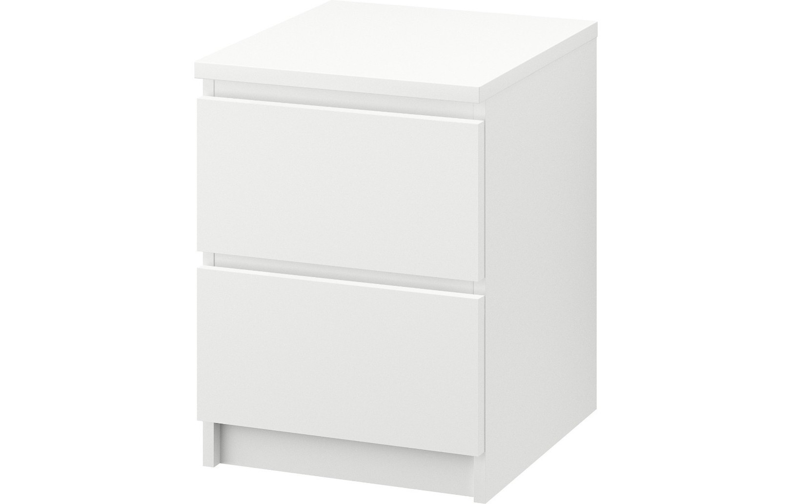 Комод MALM IKEA Черный 0190 PR (2 ящика)