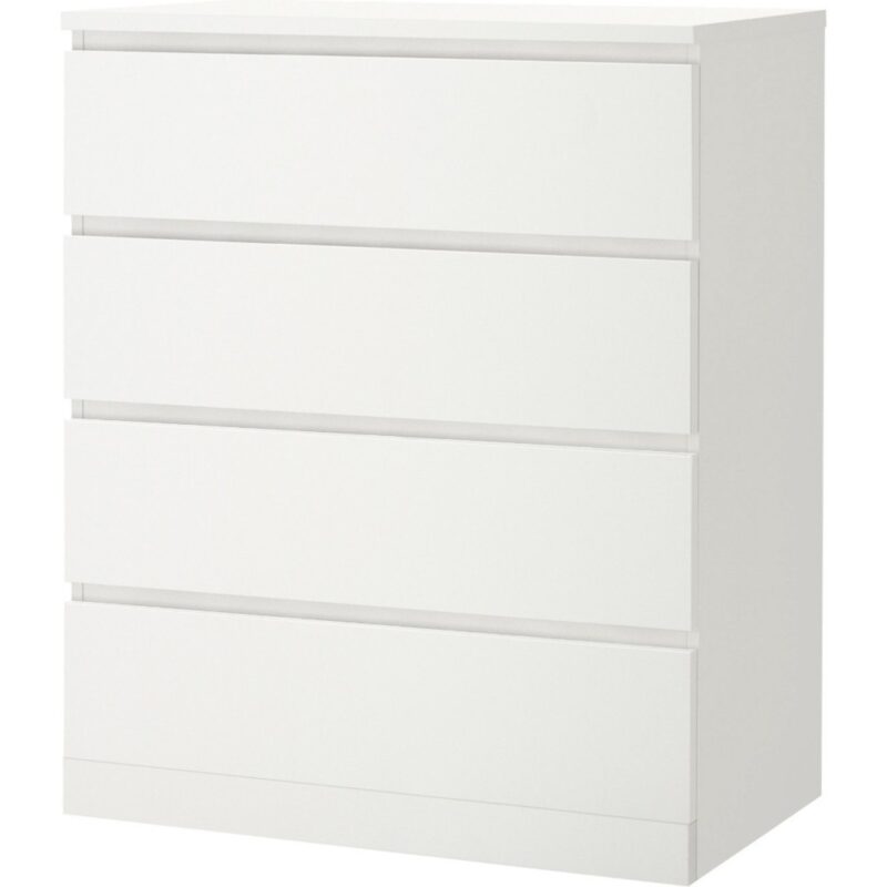 Комод MALM IKEA Черный 0190 PR (4 ящика)