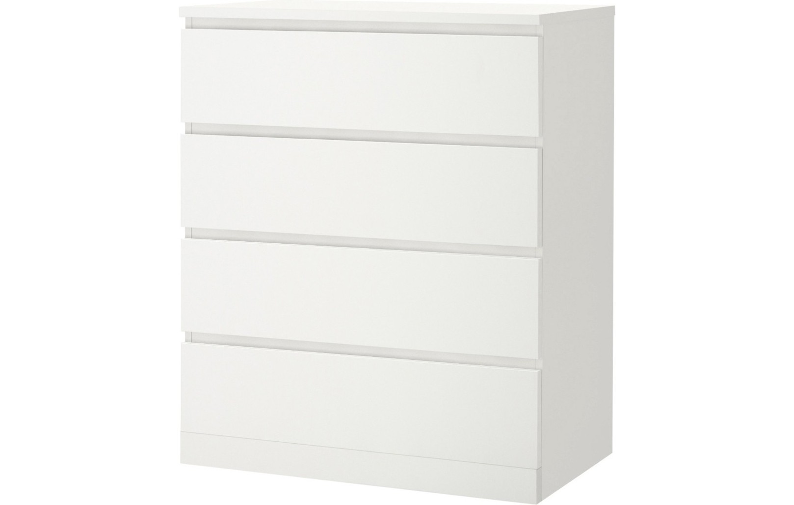 Комод MALM IKEA Черный 0190 PR (4 ящика)