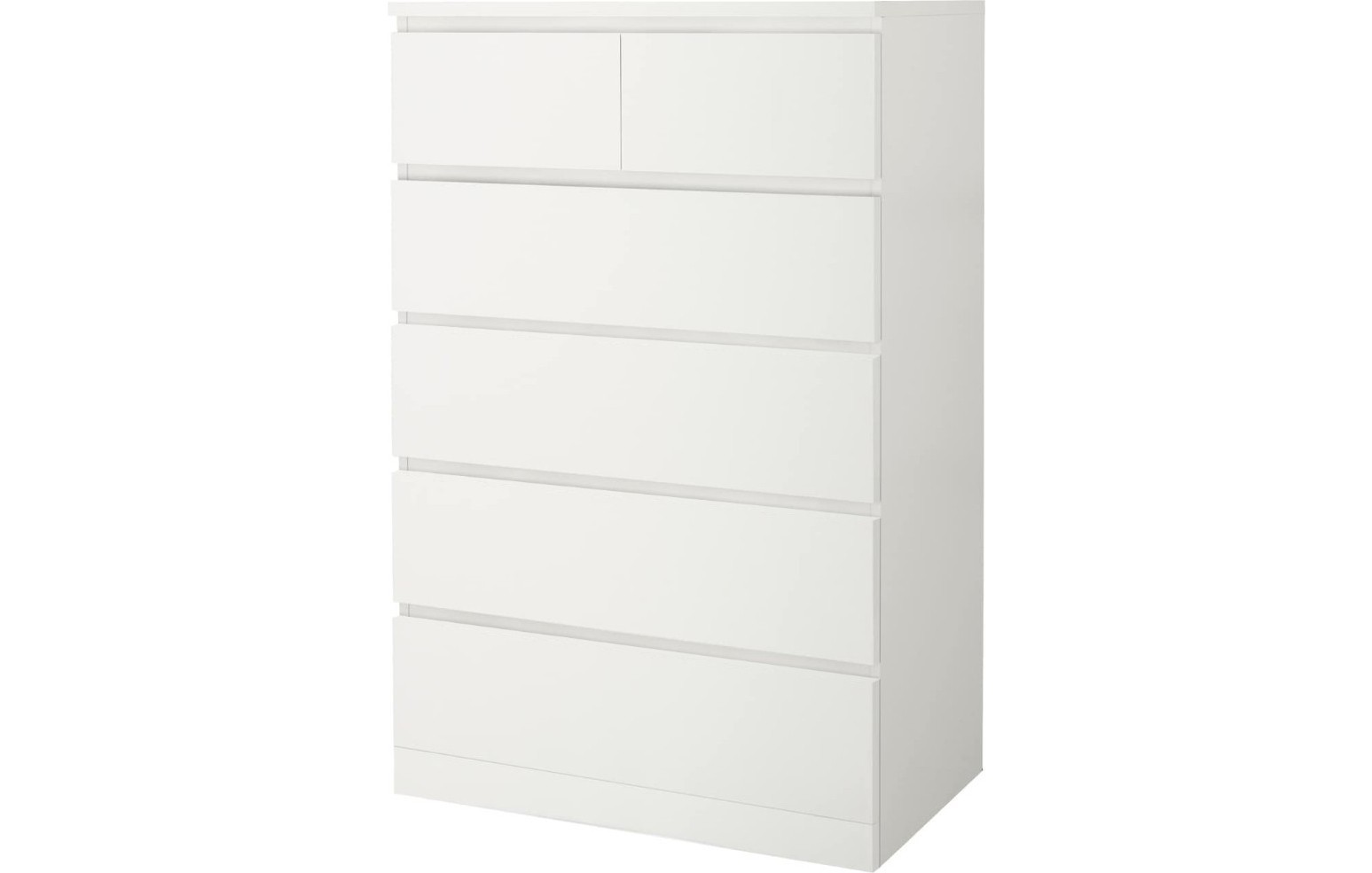 Комод MALM IKEA 80x123х48 Черный 0190 PR
