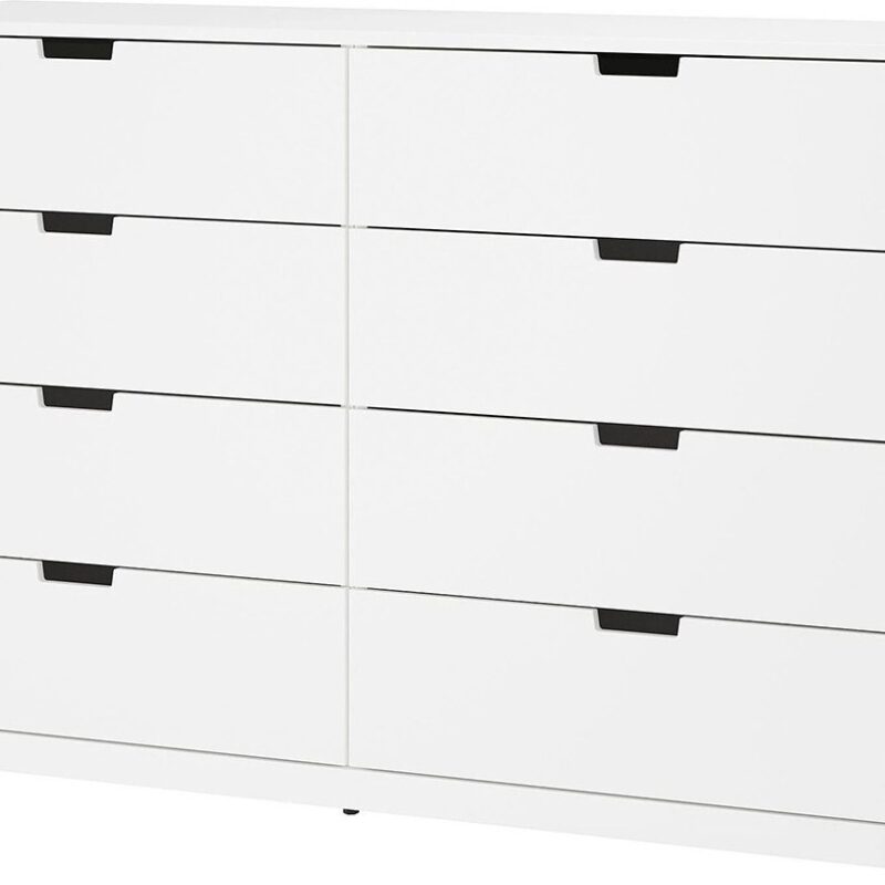 Комод NORDLI IKEA 120x90 см Черный (МДФ)