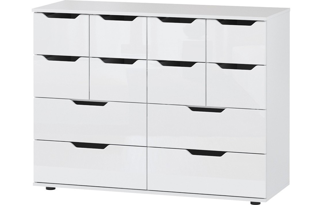 Комод Генри-15 IKEA (МДФ) Белый DM635-6