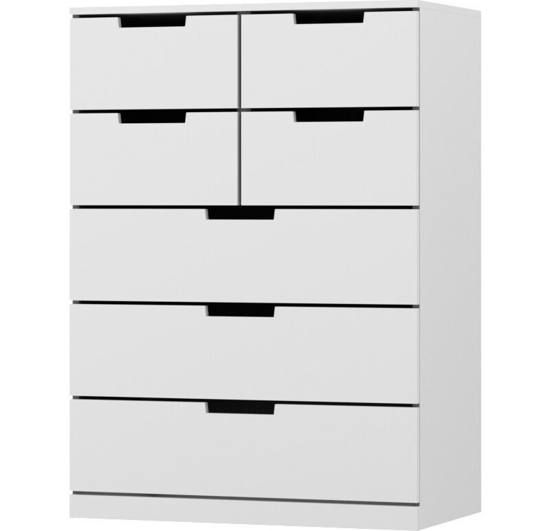 Комод NORDLI 15 IKEA (МДФ) Белый DM635-6