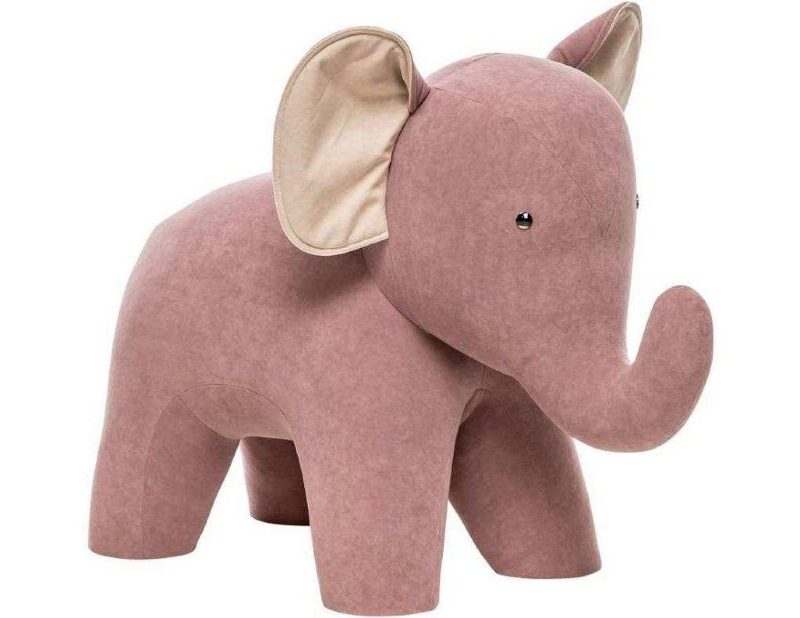 Пуф Leset Elephant / Велюр Omega 19/компаньон Omega 2