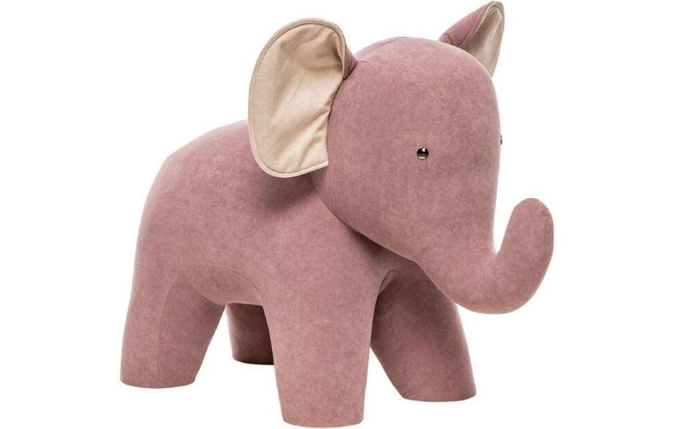 Пуф Leset Elephant / Велюр Omega 19/компаньон Omega 2