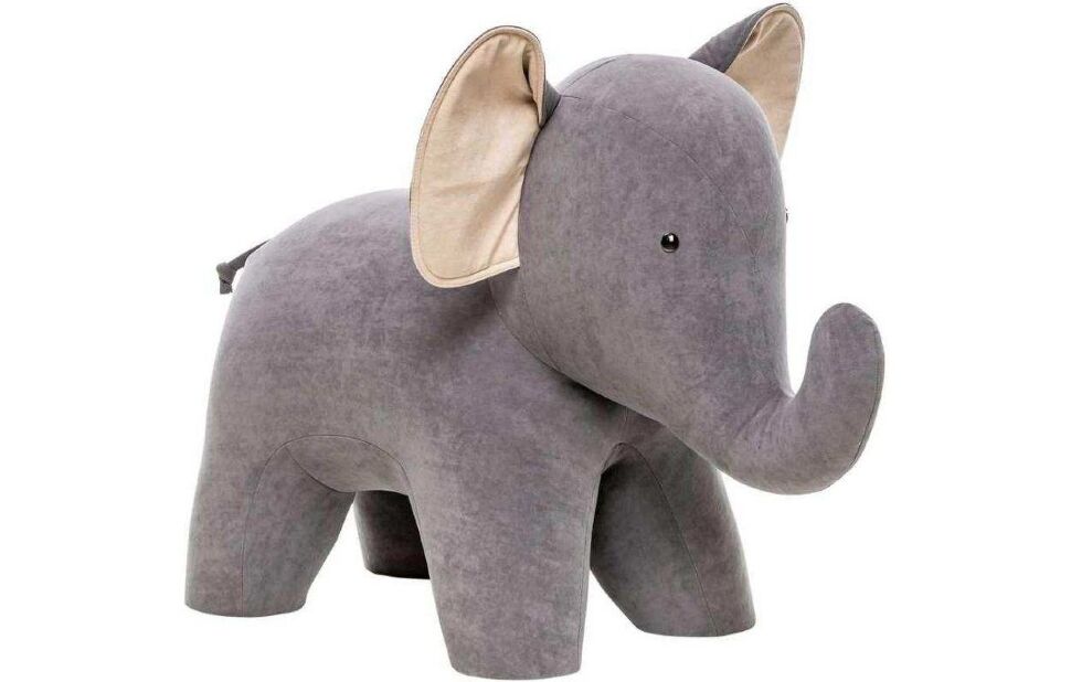 Пуф Leset Elephant / Велюр Omega 04/компаньон Omega 2