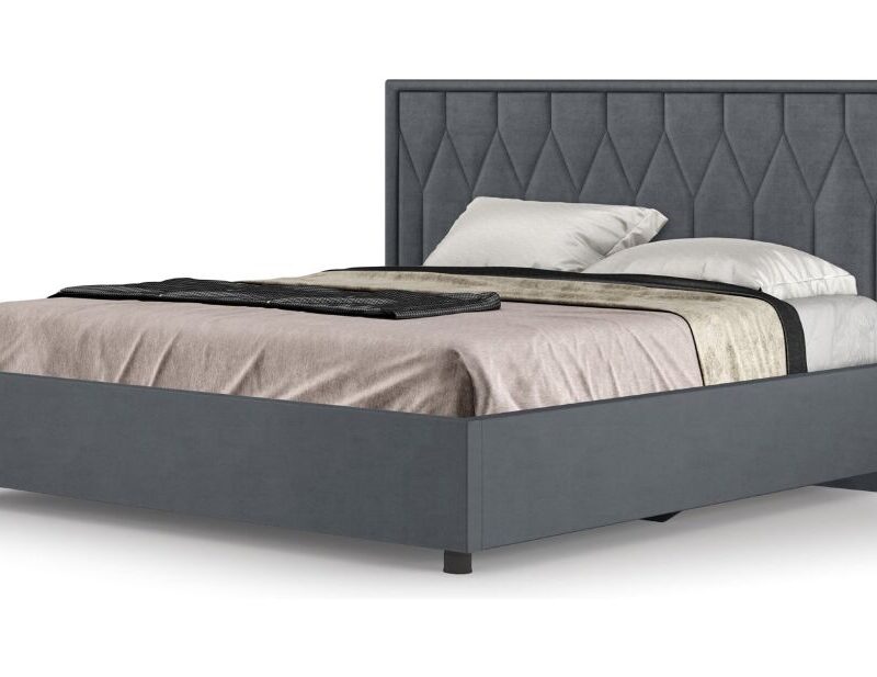 Кровать-10М с подъёмным основанием 1400 сталь